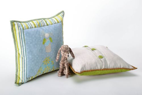 Soft handmade pillow - MADEheart.com