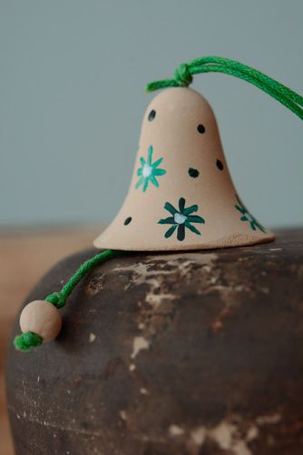 Campanilla decorativa de cerámica - MADEheart.com