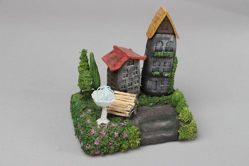 Figurine maisonnette faite main Ruelle - MADEheart.com