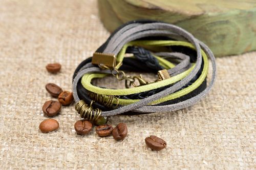 Handmade fashionable bracelet unusual accessories designer lovely jewelry - MADEheart.com