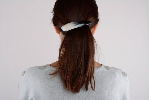 Hair clip made of horn - MADEheart.com