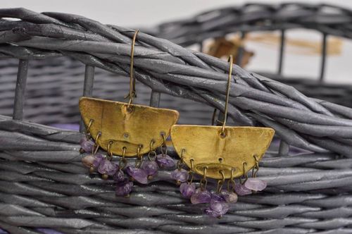 Schmuck Ohrringe handmade Schmuck schöne Ohrringe Designer Accessoire modisch - MADEheart.com