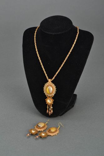 Jóias Set Mulher com o aroma do café - MADEheart.com