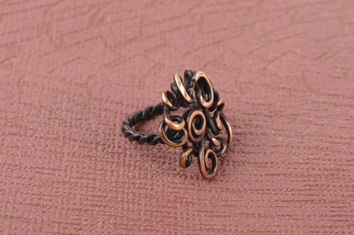 Beautiful ring handmade metal jewelry seal ring big ring designer accessories - MADEheart.com