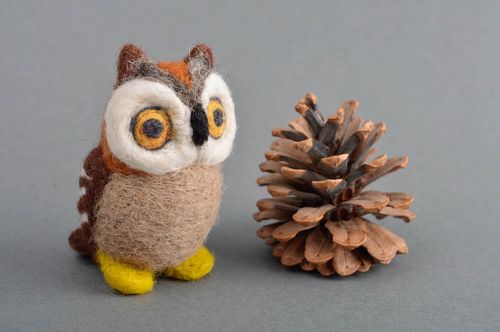 Handmade toy unusual toy for baby woolen toy for kids nursery decor gift ideas - MADEheart.com