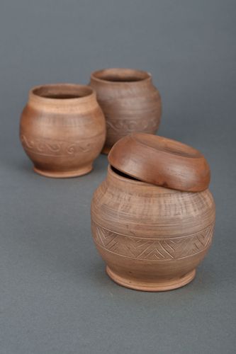 Ceramic pot for baking - MADEheart.com