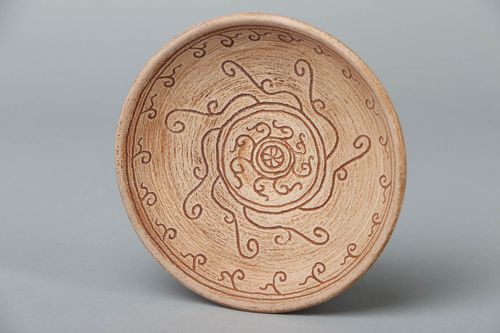 Ceramic saucer - MADEheart.com