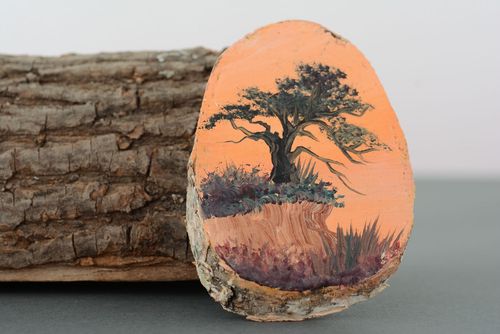 Magnet with scenery Old Oak - MADEheart.com