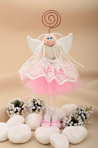 Home ideas handmade fridge magnet clay doll interior toy decorative use only - MADEheart.com