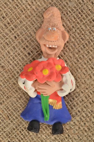 Imán de arcilla de nevera Cosaco - MADEheart.com