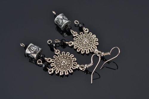 Brincos compridos artesanais  - MADEheart.com