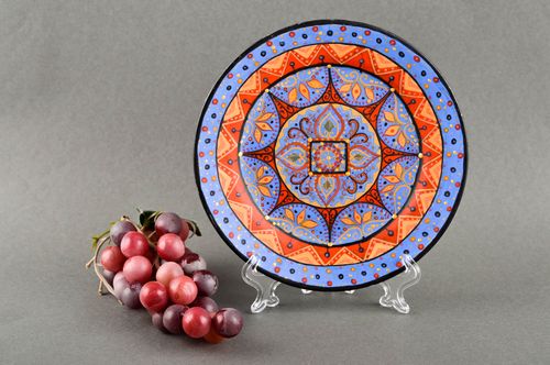 Decorative handmade plate table decoration souvenir plate handmade gift  - MADEheart.com