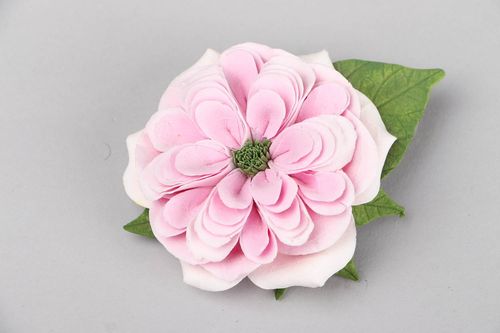 Grampo para cabelo Rosa de chá - MADEheart.com