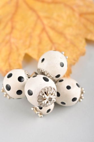 Anillo hecho a mano de cuentas de diseño bisutería artesanal regalo para mujer - MADEheart.com