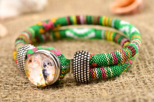 Homemade wrist bracelet unique jewelry wrap bracelet best gifts for girls - MADEheart.com