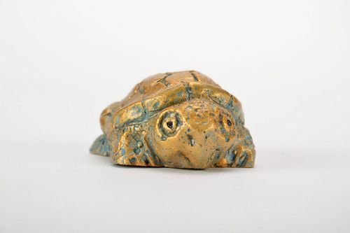 Estatueta de gesso Tartaruga - MADEheart.com