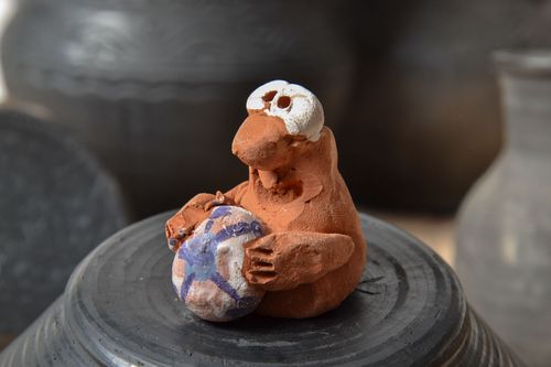 Estatueta de argila - MADEheart.com