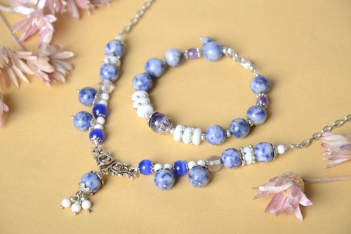 Künstler Damen Collier handmade Armband Frauen mit Amethyst Damen Accessoires - MADEheart.com