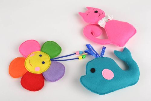 Handmade developing soft toys unusual designer children toys present for kids - MADEheart.com