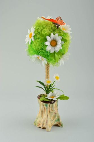 Handmade designer topiary unusual house decor lovely beautiful accessories - MADEheart.com