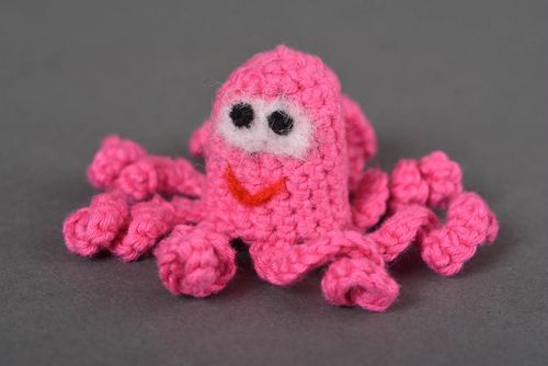 Handmade crocheted toy interior fabric doll gift for children home decor - MADEheart.com