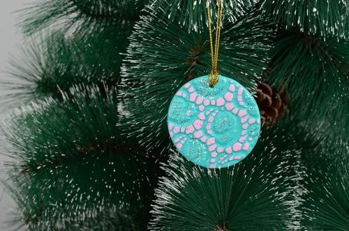 Ceramic Christmas toys home decor holiday decor ideas decorative use only - MADEheart.com