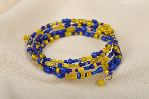 Handgefertigt Frauen Armband stilvoll Schmuck Armband schönes Armband Glasperlen - MADEheart.com