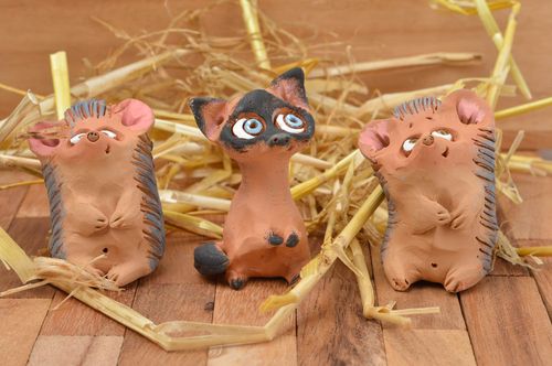 Figuras de animal hechas a mano elementos decorativos souvenirs originales - MADEheart.com