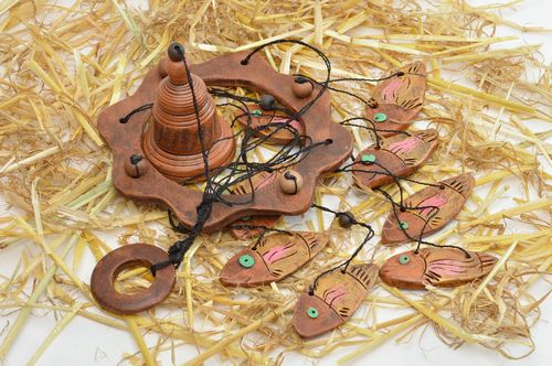 Colgante decorativo hecho a mano decoración de interior regalo original - MADEheart.com