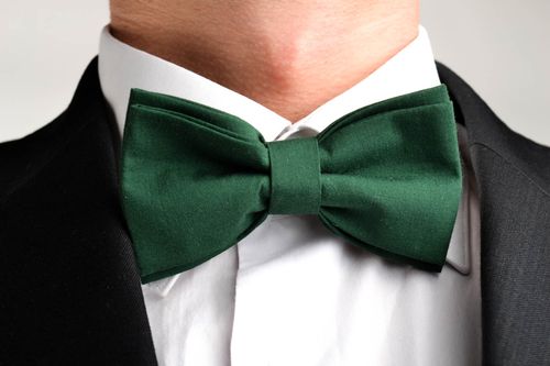 Handmade textile bow tie fashion trends handmade accessories gifts for him - MADEheart.com