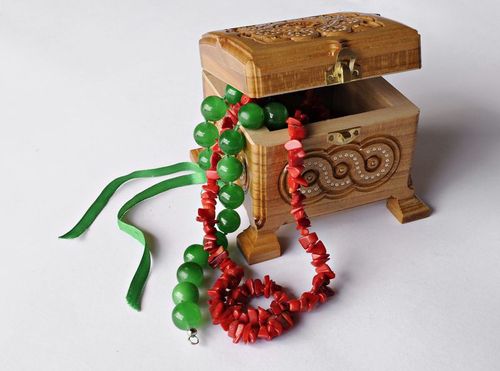 Joyero pequeño de madera - MADEheart.com