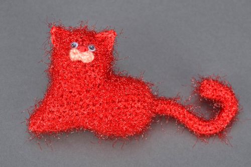Crochet soft toy Little Kitten - MADEheart.com