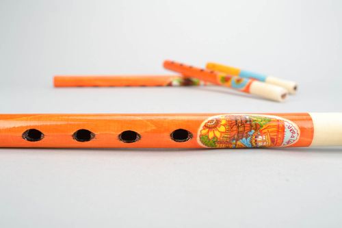 Wooden flute - MADEheart.com