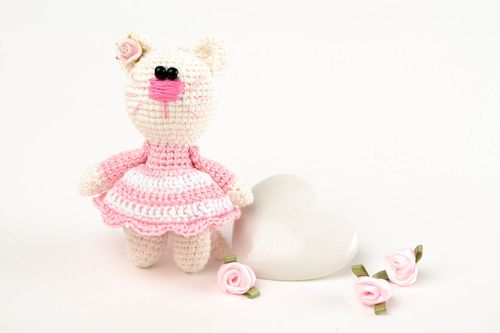 Handmade crocheted toy designer toy unusual toy for kids collectible toy - MADEheart.com