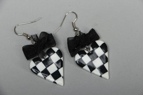 Polymer clay earrings - MADEheart.com