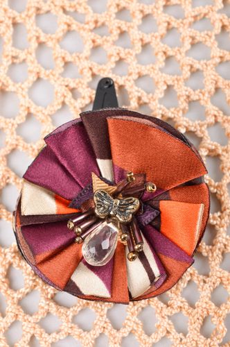 handmade hair clip flower hair accessories for ladies gifts for girls - MADEheart.com