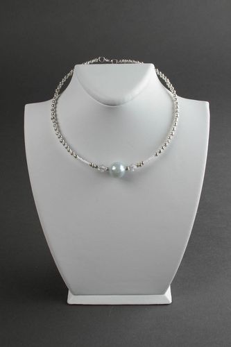 Handmade necklace evening necklace designer necklace fashion bijouterie - MADEheart.com