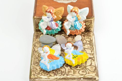 Aimants pour frigo fait main Magnets frigo fées Accessoire de la maison design - MADEheart.com