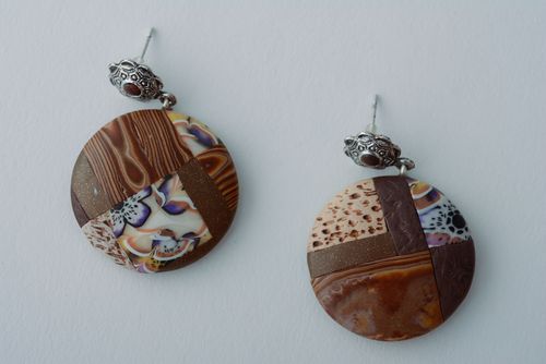 Brincos de forma redonda - MADEheart.com