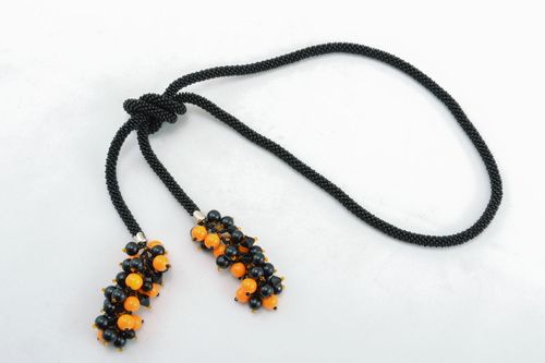 Necklace made of Czech beads - MADEheart.com
