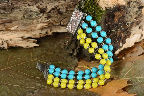 Wide wrist bracelet - MADEheart.com