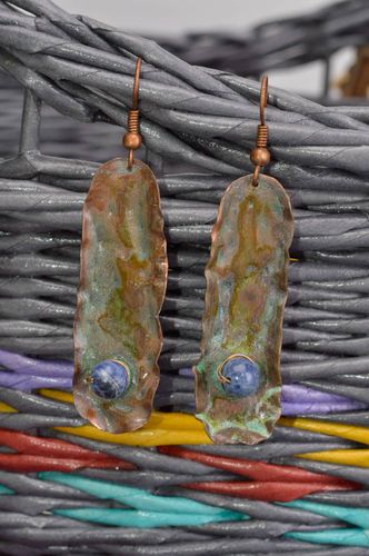 Handmade Schmuck Damen Ohrringe ausgefallener Ohrschmuck Accessoire für Frauen - MADEheart.com