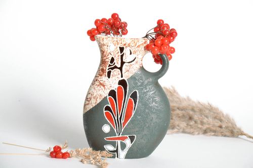Keramische Vase für Strohblumen - MADEheart.com