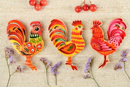 Imanes para refrigerador artesanales elementos decorativos souvenirs originales - MADEheart.com