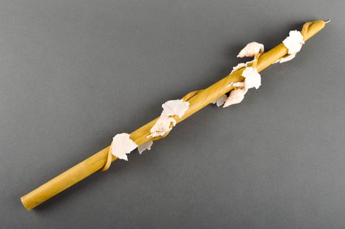 Candle for ceremony handmade wax wedding candle designers long pillar candle - MADEheart.com