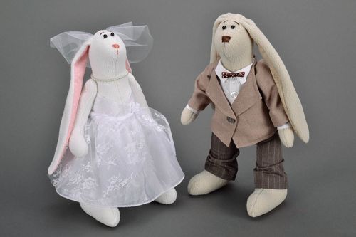 Tilda dolls Groom and bride - MADEheart.com