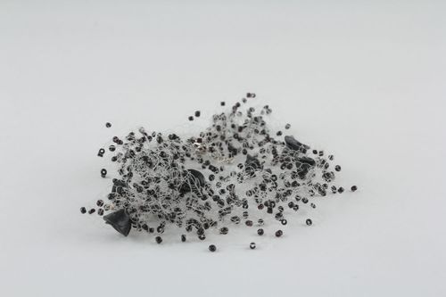 Collana di perline fatta a mano originale di moda bigiotteria da donna - MADEheart.com