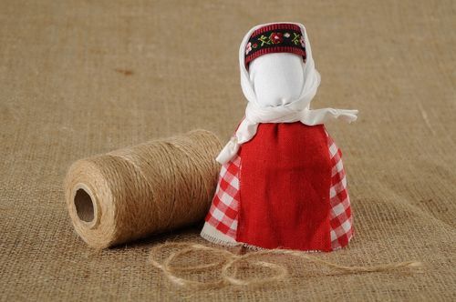 Boneca-motanka de algodão, feita à mão - MADEheart.com