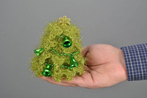 Crocheted decoration Christmas Tree - MADEheart.com