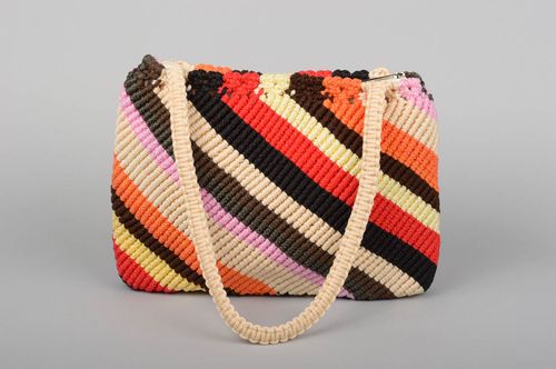Umhängetasche Damen handmade Designer Tasche bunte Handtasche originell schön - MADEheart.com
